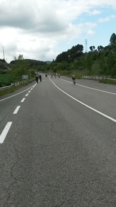 De "Half Triathlon " van Pamplona op mijn weg!